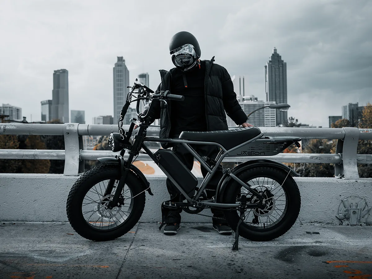 View photo: Jasion RetroVolt Pro in Shadow Steel
